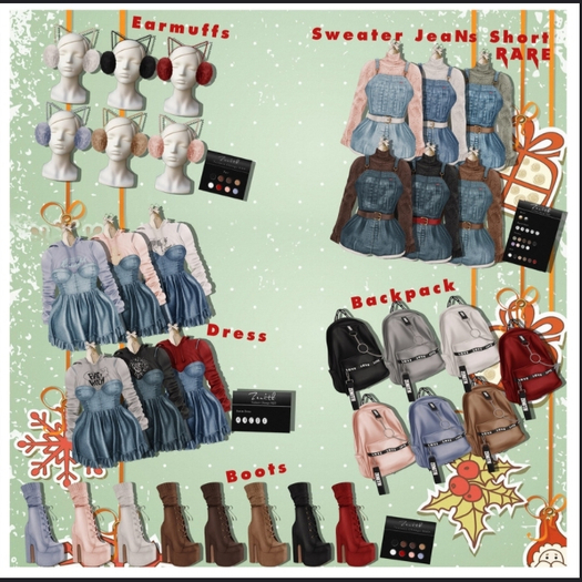 =Zenith=Winter Cutie Boots (Grape)Maitreya