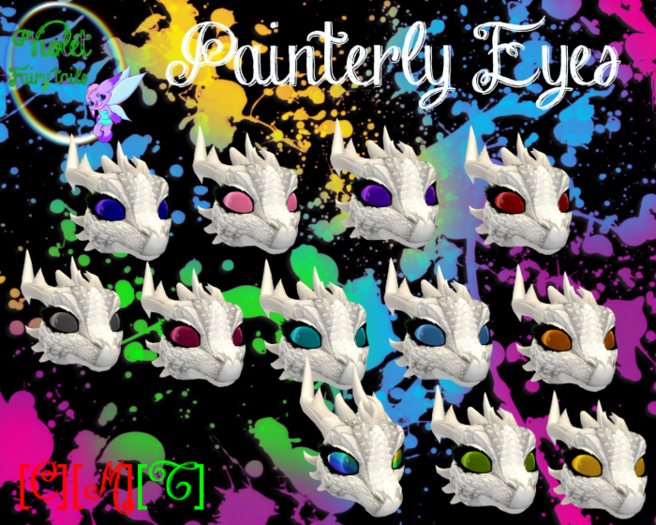 ~VF~ Painterly Eyes Dragon