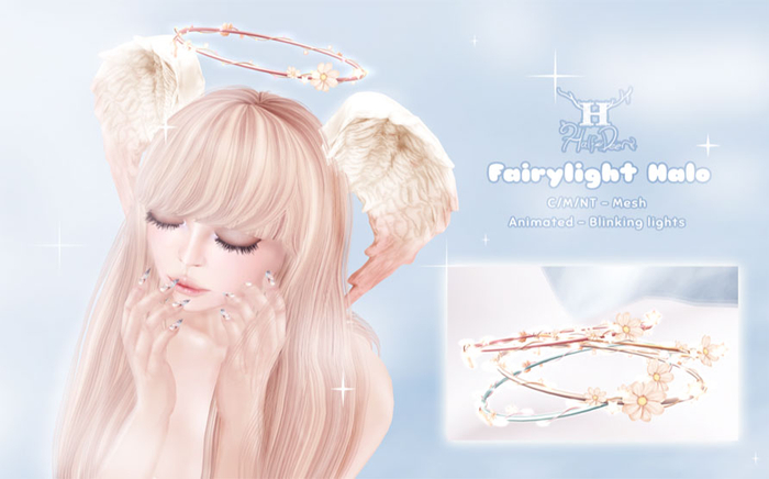 +Half-Deer+ Fairylight Halo [4 Colors]