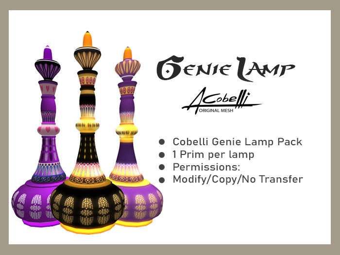 GENIE LAMP PACK