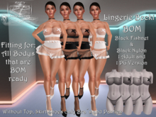 {RP} Lingerie Set Becki Black