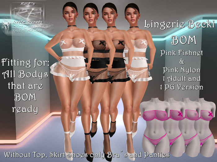 {RP} Lingerie Set Becki Pink