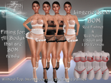 {RP} Lingerie Set Becki Red