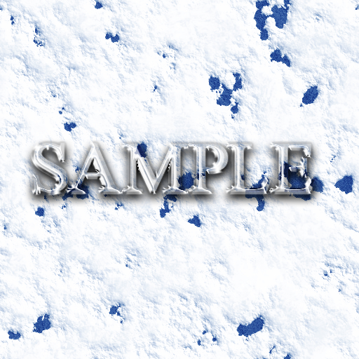 Zoy Texture [ Snow Ground ] Seamless - Blue