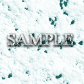 Zoy Texture [ Snow Ground ] Seamless - Green