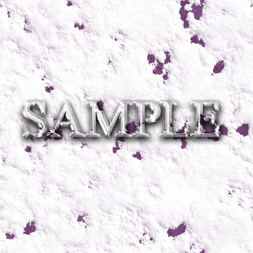 Zoy Texture [ Snow Ground ] Seamless - Lavender