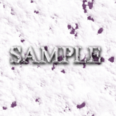 Zoy Texture [ Snow Ground ] Seamless - Lavender