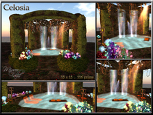 Celosia - Cozy Cave, Waterfall & Pond