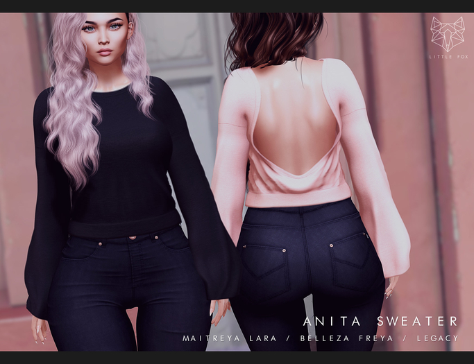 Little Fox - Anita sweater // ALL COLORS