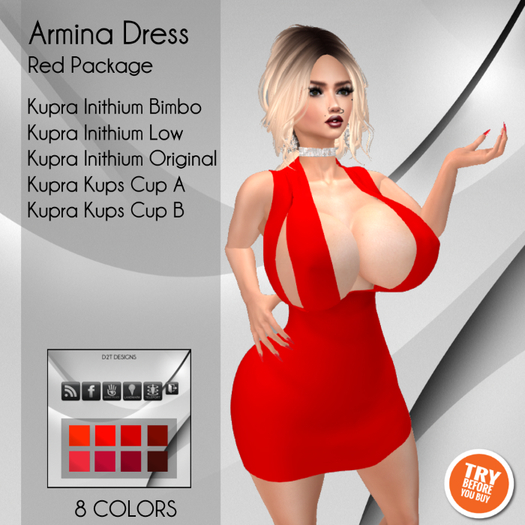 [D2T Designs] Armina Red Package (Unpack HUD)