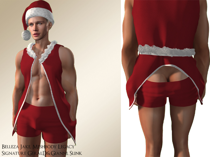 Santa Dress Up Red