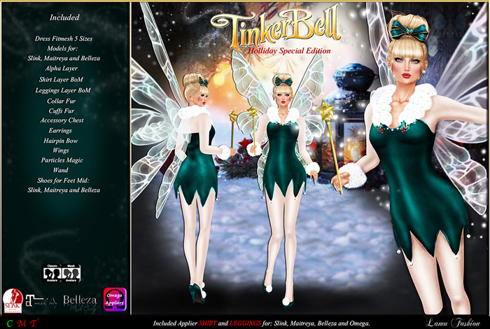 -Lamu Fashion-Outfit *Tinkerbell Holliday Special Edition* DEMO