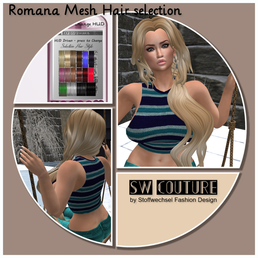[SW Couture] Romana Hair Style -selection