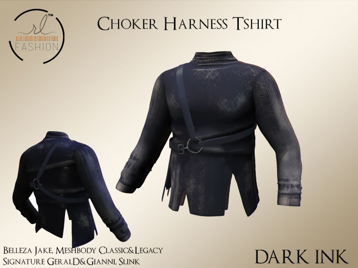 Choker Harness Tshirt Ink