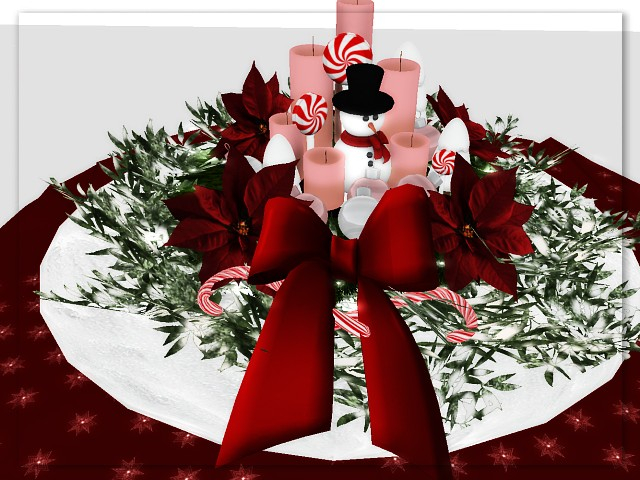 [AE] Home Decor - Winter Holiday Table Wreath