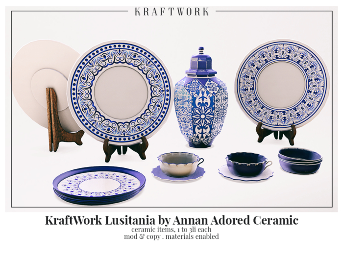 KraftWork Lusitania by Annan Adored Ceramic (Add Me)