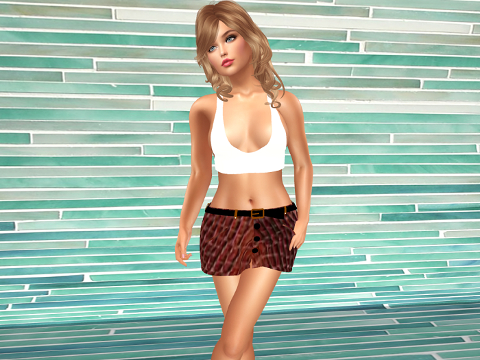 Wildlife Mini Skirt Collection-Crocodile