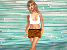 Wildlife Mini Skirt Collection-Anaconda