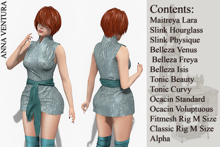 Anna.V _Mini dress with a wide belt_ Zidoni_02