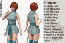 Anna.V _Mini dress with a wide belt_ Zidoni_02