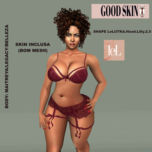 Good Skin - Shape Lelutka Lilly Brunette