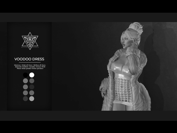 +PB+ Voodoo Dress - Fatpack DEMO