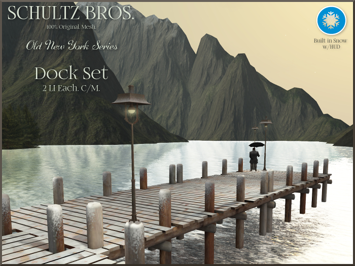 [Schultz Bros.] Dock Set V1.1 (BOXED)