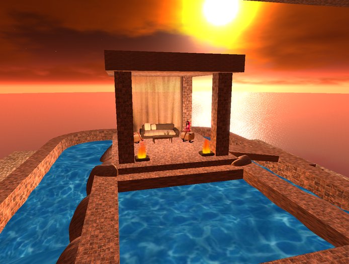 ROMANTIC PART with running water tatiana