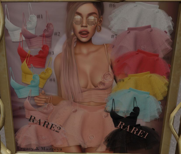 MILOTA: Sneganna #4 and #9 - Yellow Set