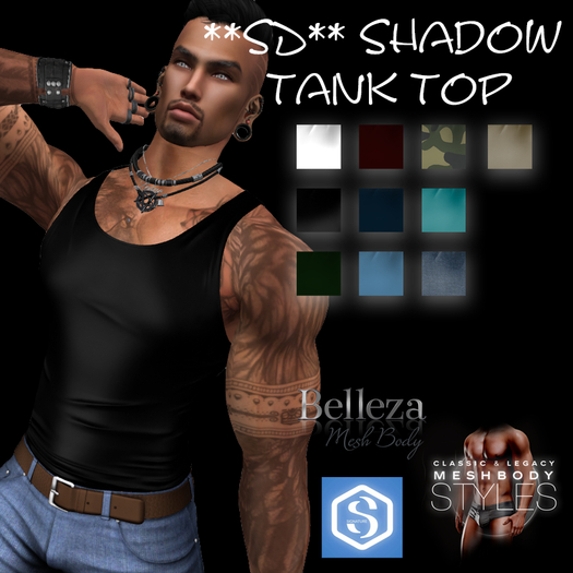 **SD** Shadow  Tank top Demo 