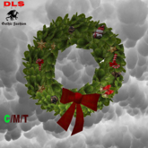 Christmas wall advent wreath 2 boxed
