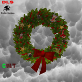 Christmas wall advent wreath 4 boxed