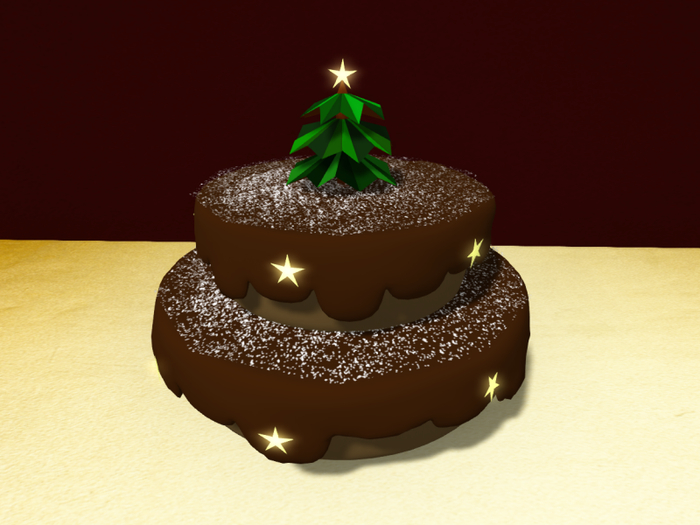 Christmas Chocco Cake 1