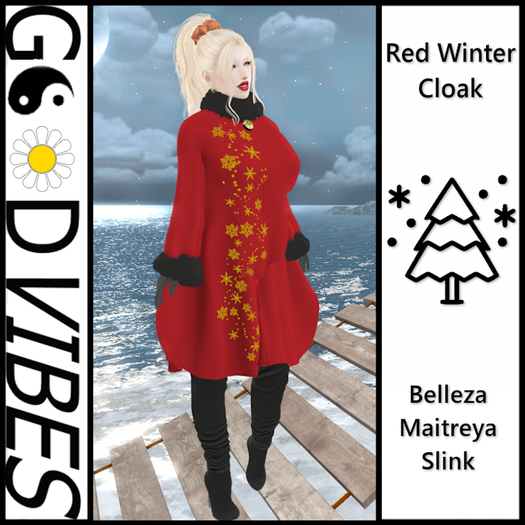 Winter Cloak Red