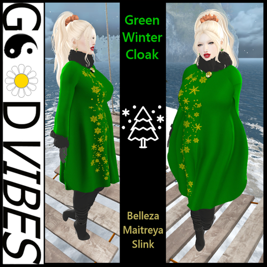 Winter Cloak Green