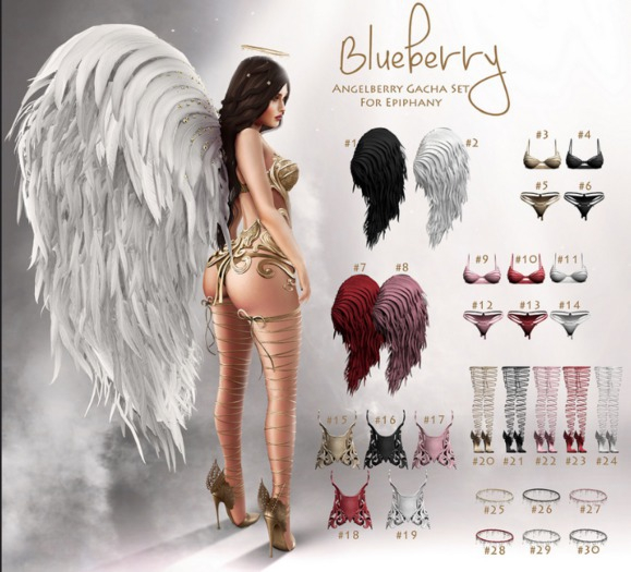 #24 Blueberry - Angelberry -Common- Shoes - Pure *Maitreya*