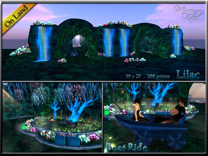 Lilac (On Land) - Boat Ride, Blue Cave & Waterfall