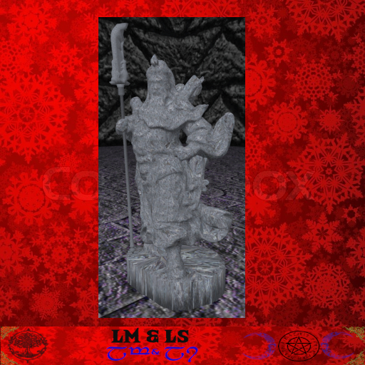 Stone Samurai Statue (Valentine's Day promo)