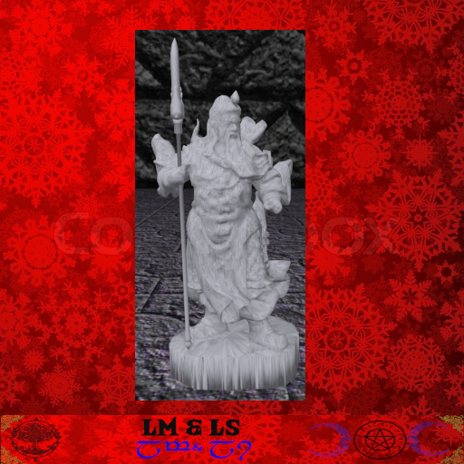 Samourail marble statue (Valentine's Day promo)