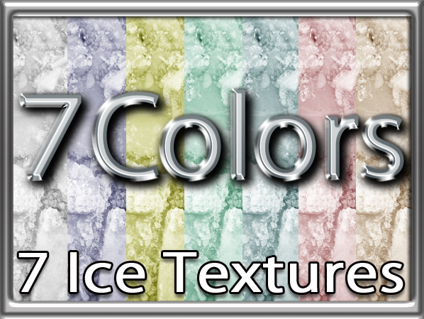 Zoy Texture [ Ice ] Seamless - 7 Colors