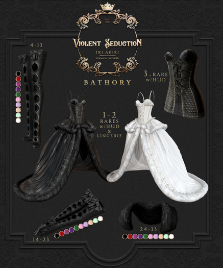 Violent Seduction - Bathory Boots (Mint)