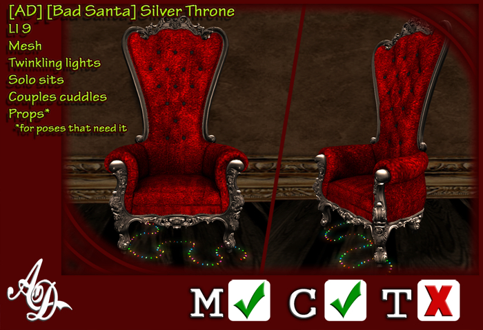 [AD] [Bad Santa] Silver Throne