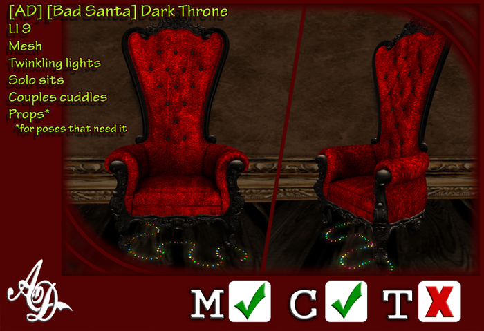 [AD] [Bad Santa] Dark Throne