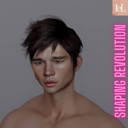 [Shaping Revolution] Gao Shape for Lelutka Alain Head