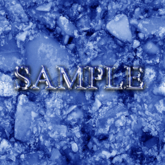 Zoy Texture [ Ice 02 ] Seamless - Blue