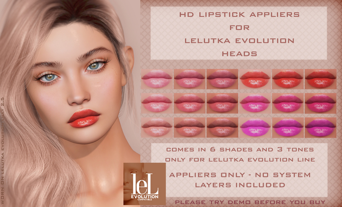 [SYN] Synergy HD Lipstick London LELUTKA EVO