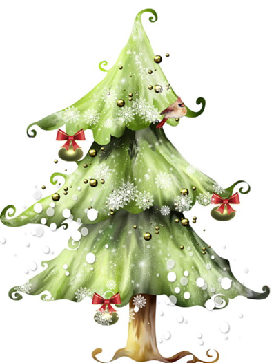 ART ELVEN FAE YULE TREE FANTASMAGORIA BY FLAME