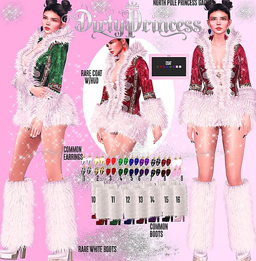 DIRTY PRINCESS- North Pole Princess LEGACY COMMON 12