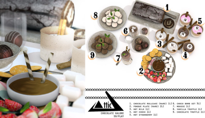 -ATTIC- Chocolate Galore (Vanilla Truffle)