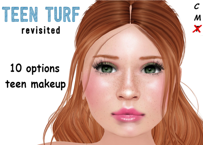Teen Turf Makeup Tattoo Set